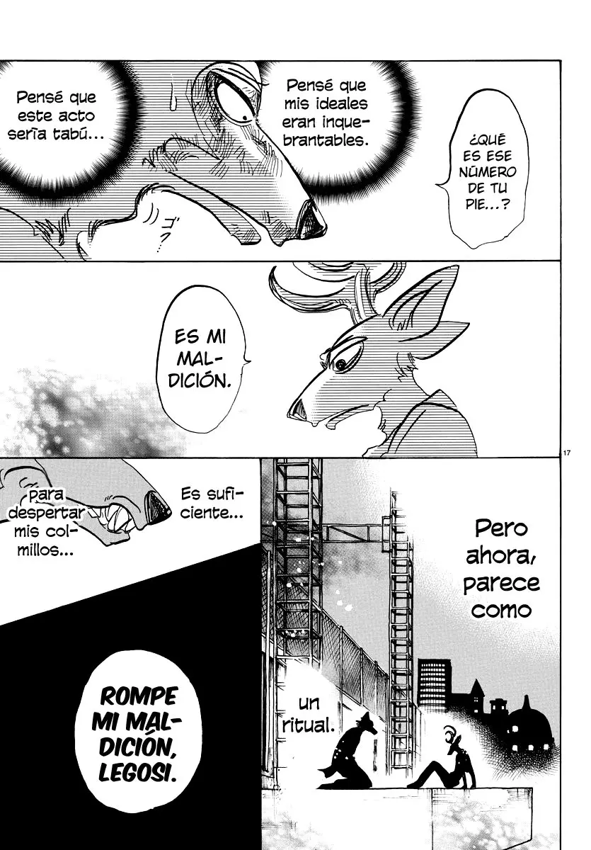 Beastars capítulo 95, página 17