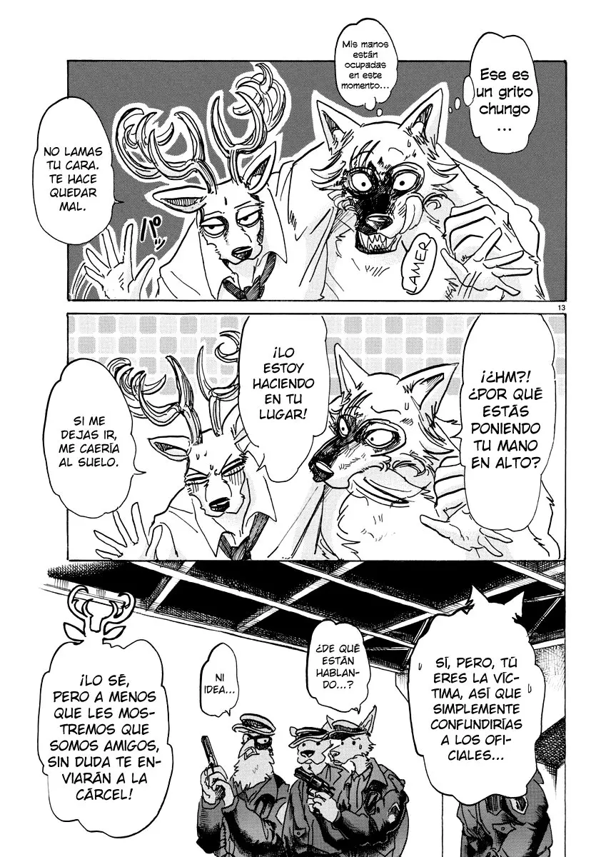 Beastars capítulo 97, página 14
