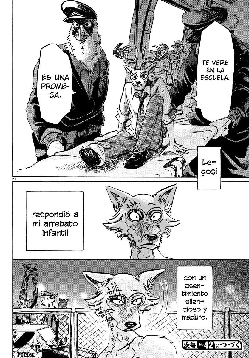 Beastars capítulo 97, página 21