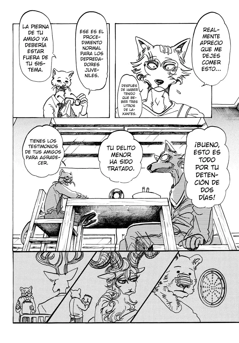 Beastars capítulo 98, página 3