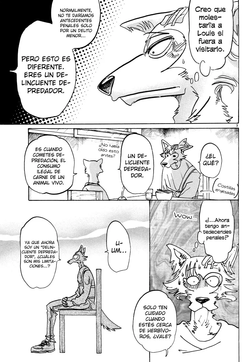 Beastars capítulo 98, página 4