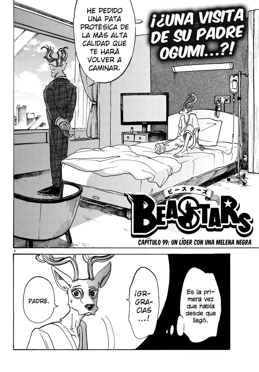 Beastars capítulo 99, página 3