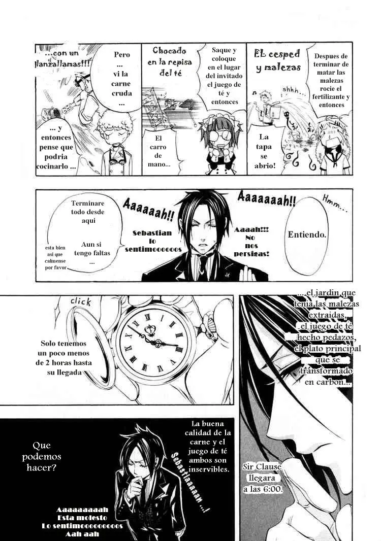 Black Butler capítulo 1, página 19