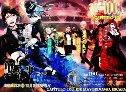 Black Butler capítulo 100, página 2