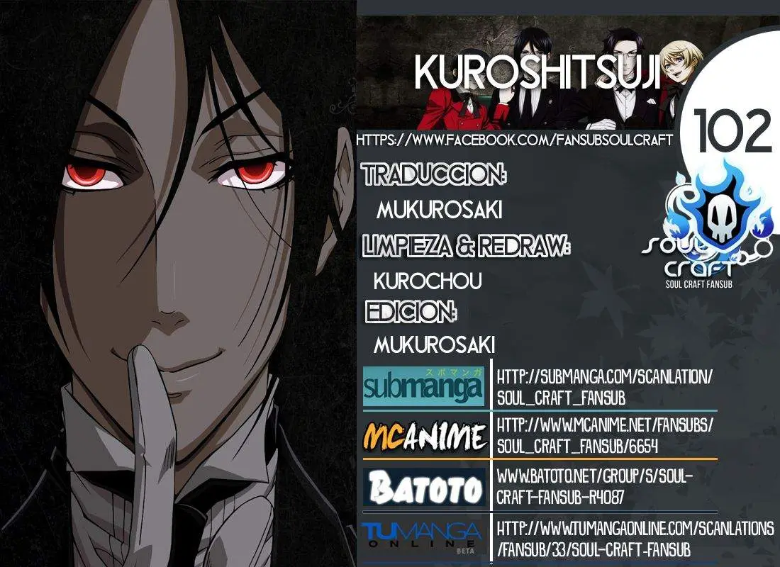 Black Butler capítulo 102, página 1