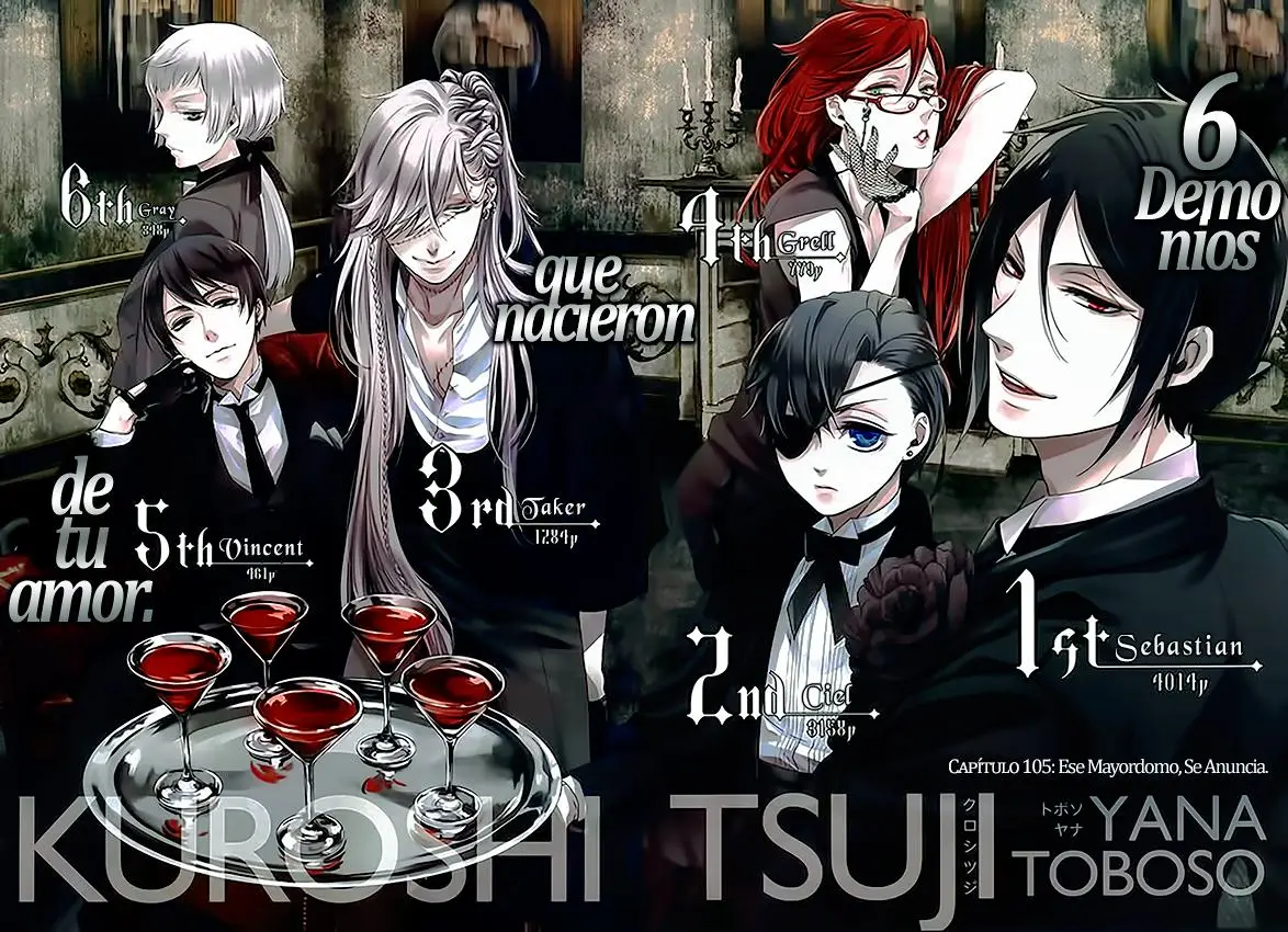 Black Butler capítulo 105, página 5