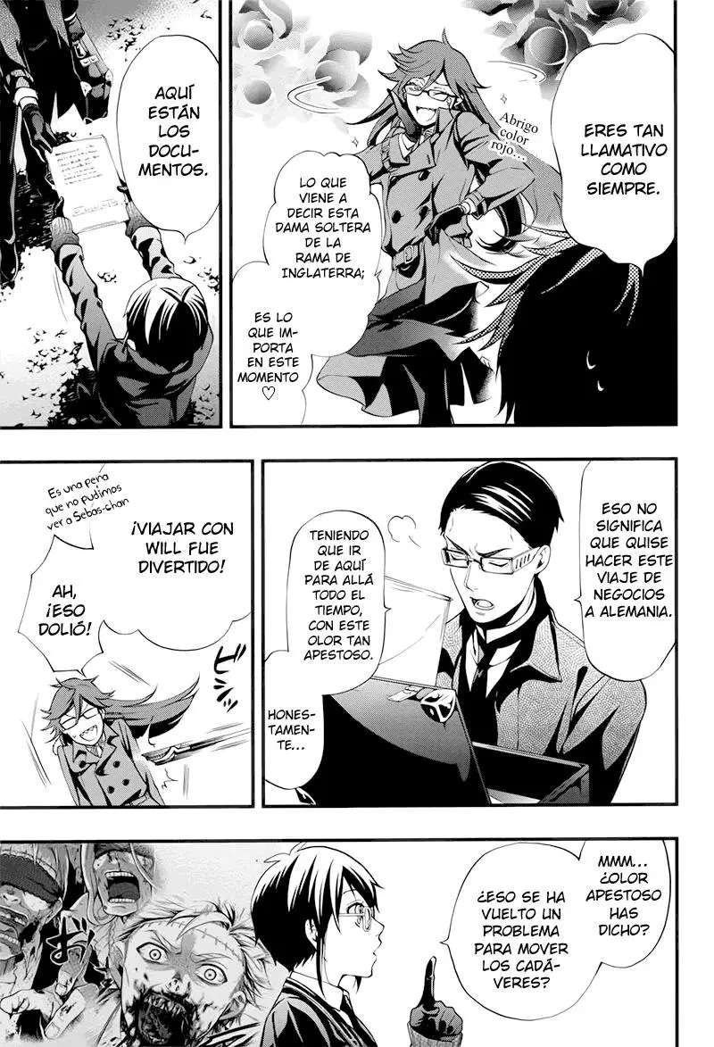 Black Butler capítulo 105, página 12