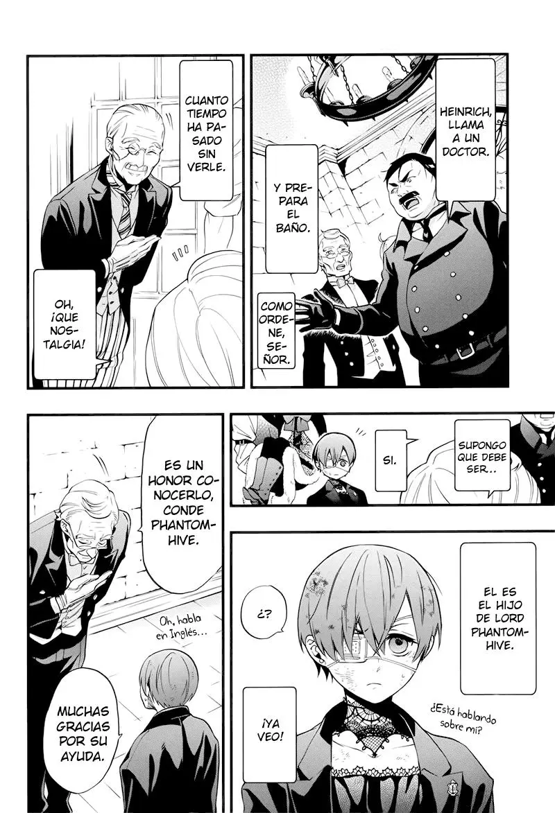 Black Butler capítulo 105, página 17
