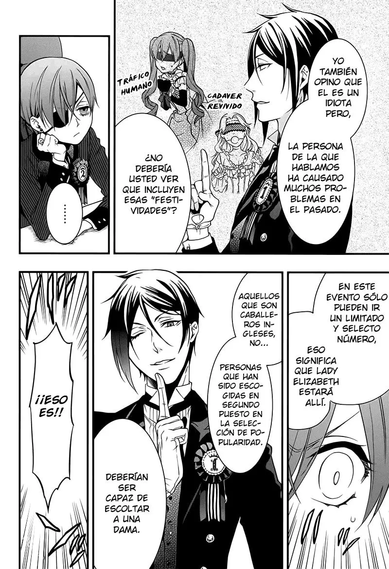 Black Butler capítulo 107.05, página 8