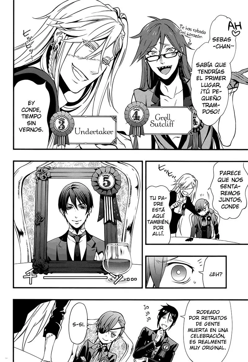 Black Butler capítulo 107.05, página 12
