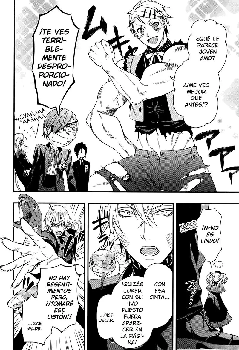 Black Butler capítulo 107.05, página 22