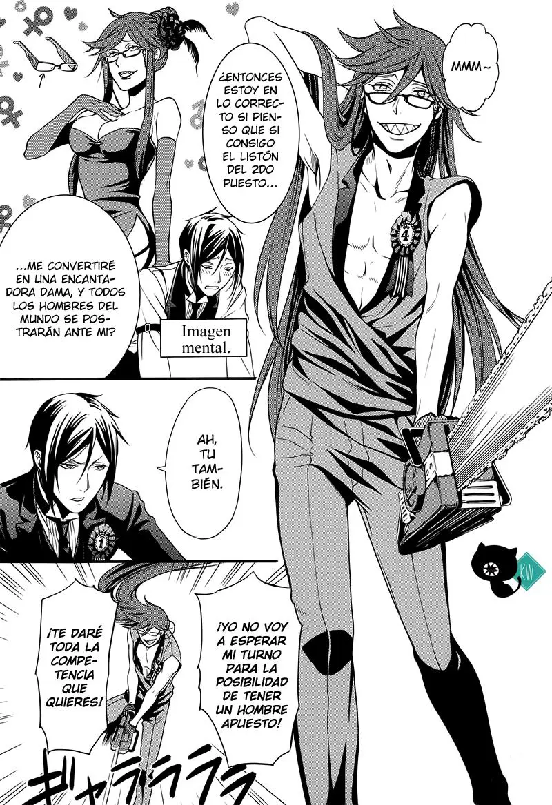 Black Butler capítulo 107.05, página 25