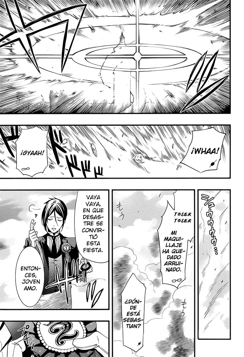Black Butler capítulo 107.05, página 34