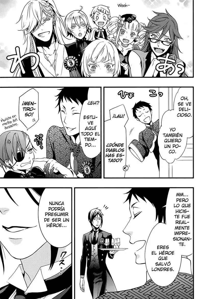 Black Butler capítulo 107.05, página 36