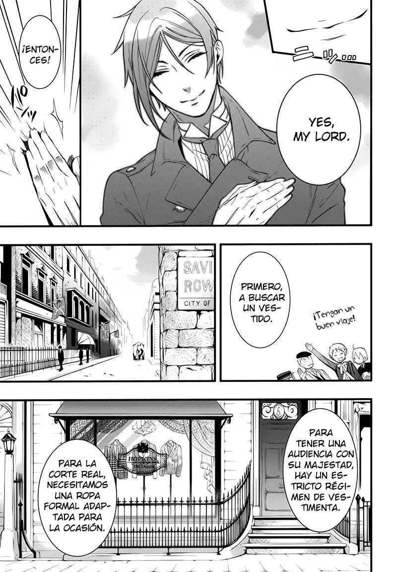 Black Butler capítulo 107, página 9