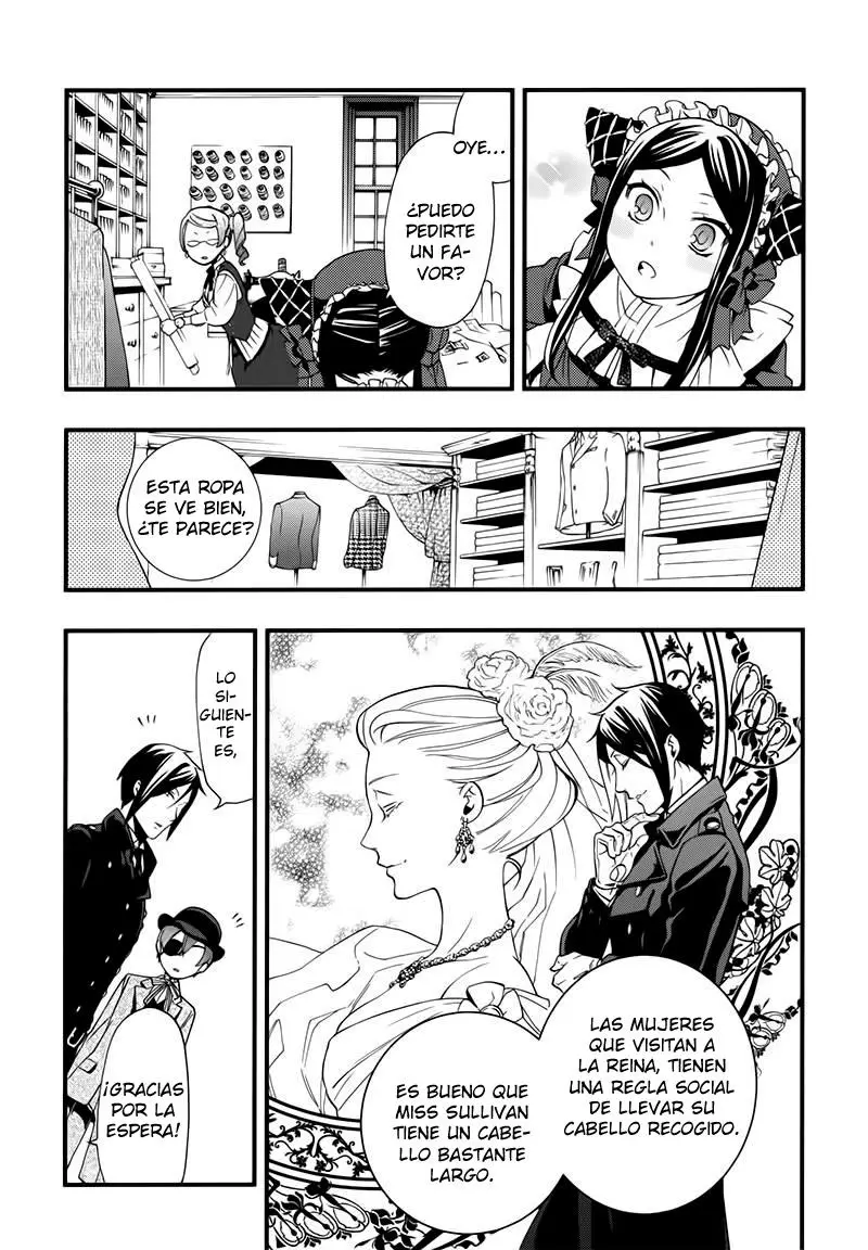 Black Butler capítulo 107, página 15