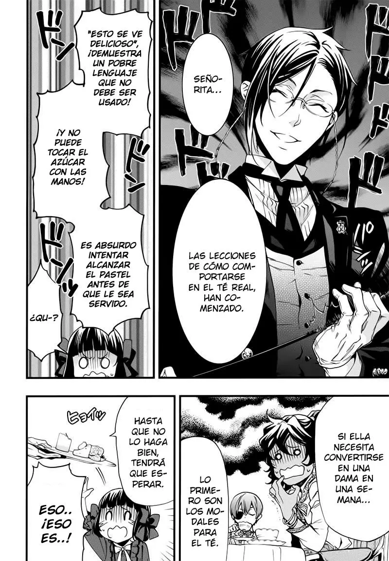 Black Butler capítulo 107, página 20