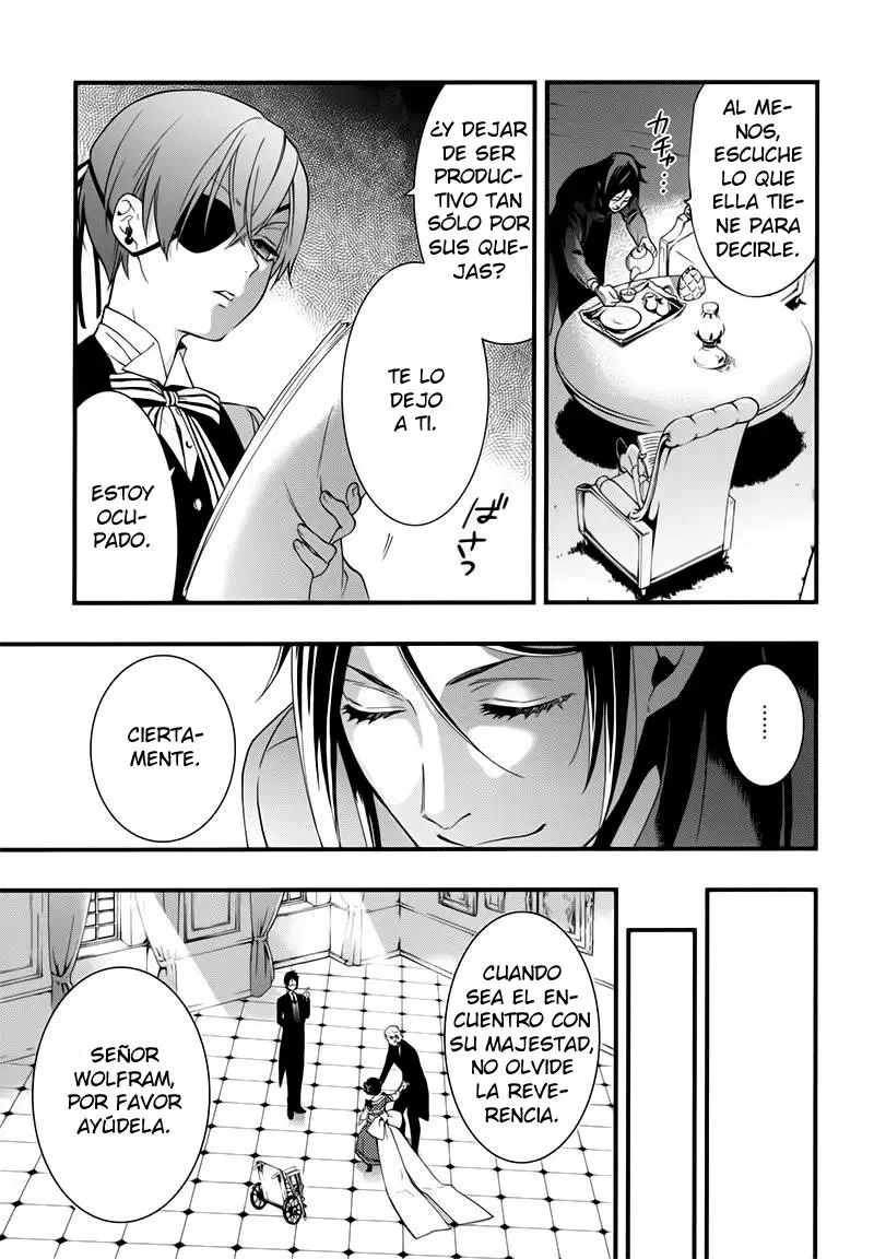 Black Butler capítulo 107, página 25