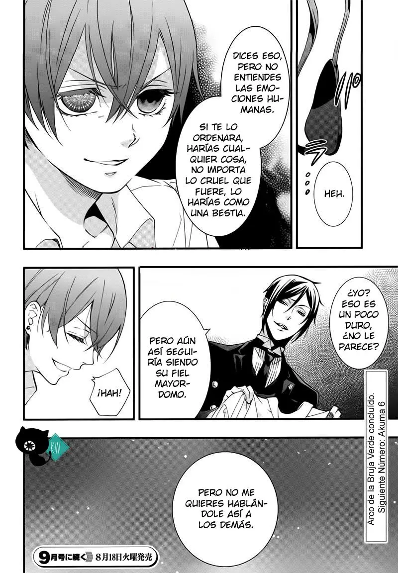 Black Butler capítulo 107, página 38