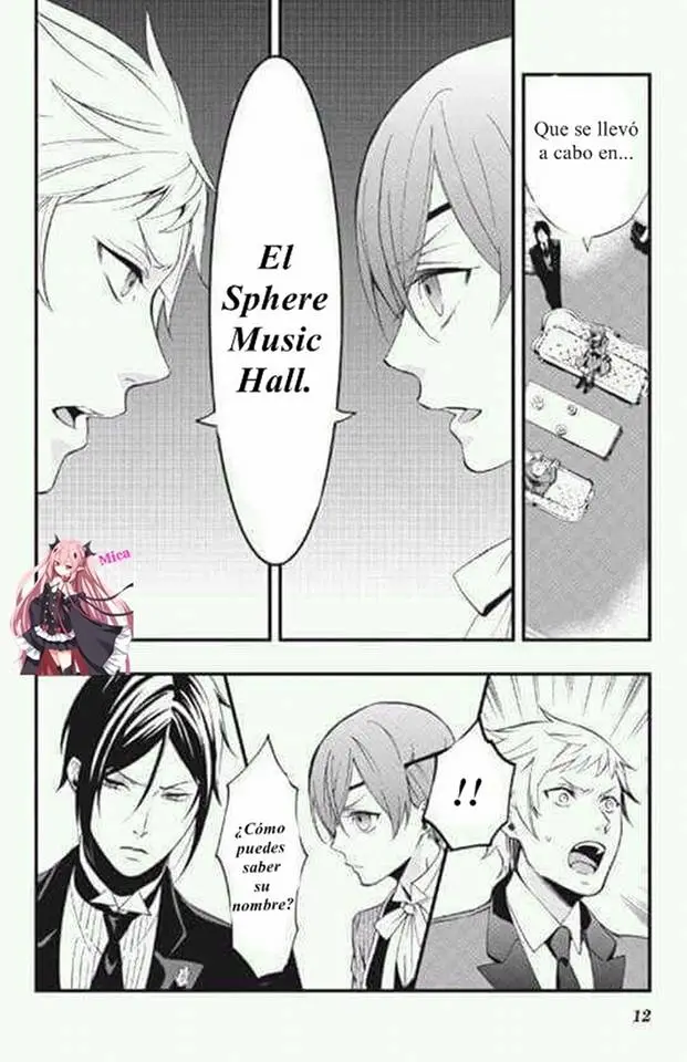 Black Butler capítulo 110, página 18