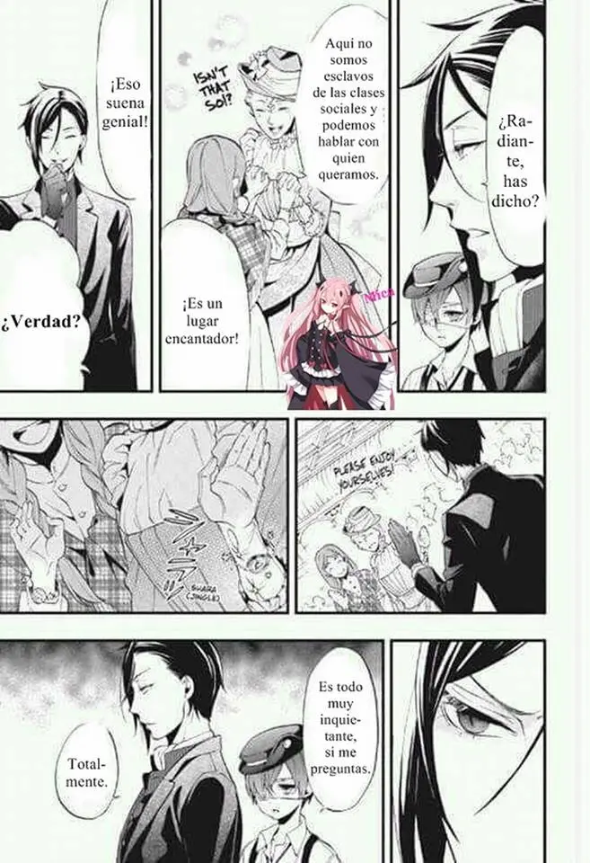 Black Butler capítulo 110, página 23