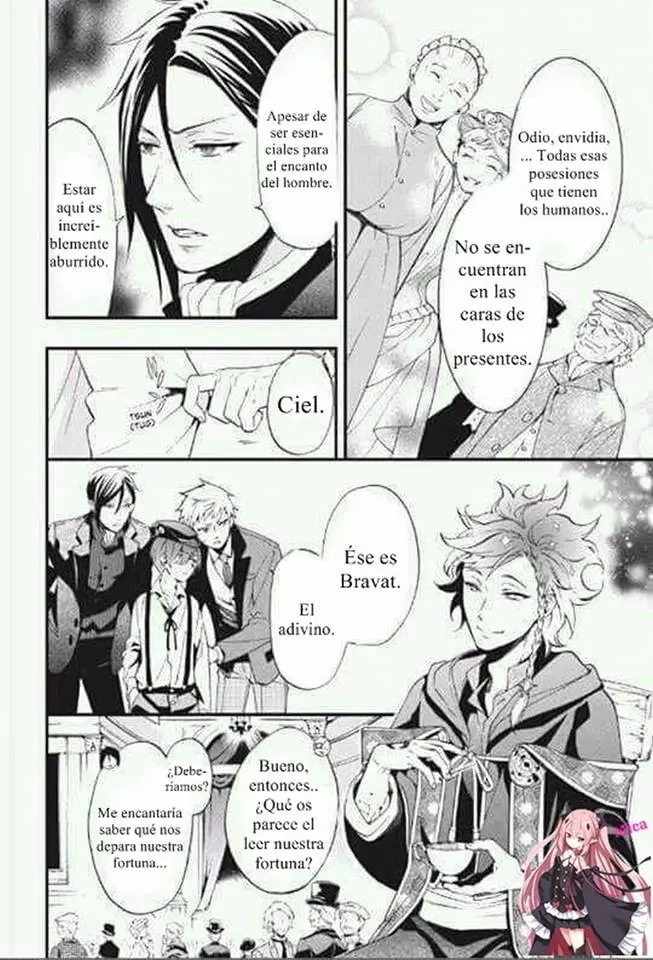 Black Butler capítulo 110, página 24