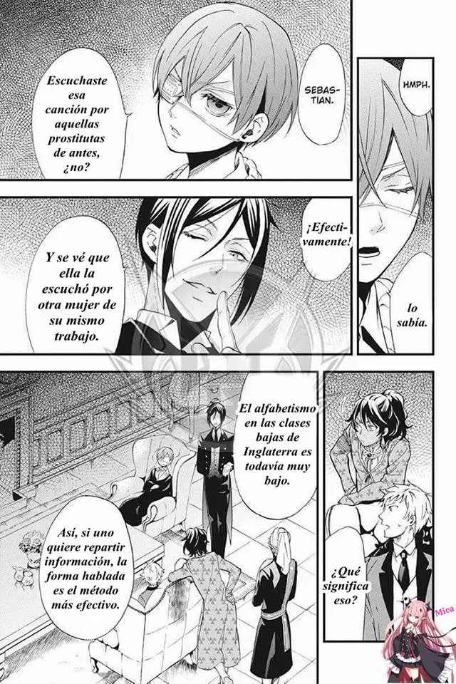 Black Butler capítulo 112, página 25