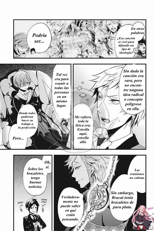 Black Butler capítulo 112, página 27