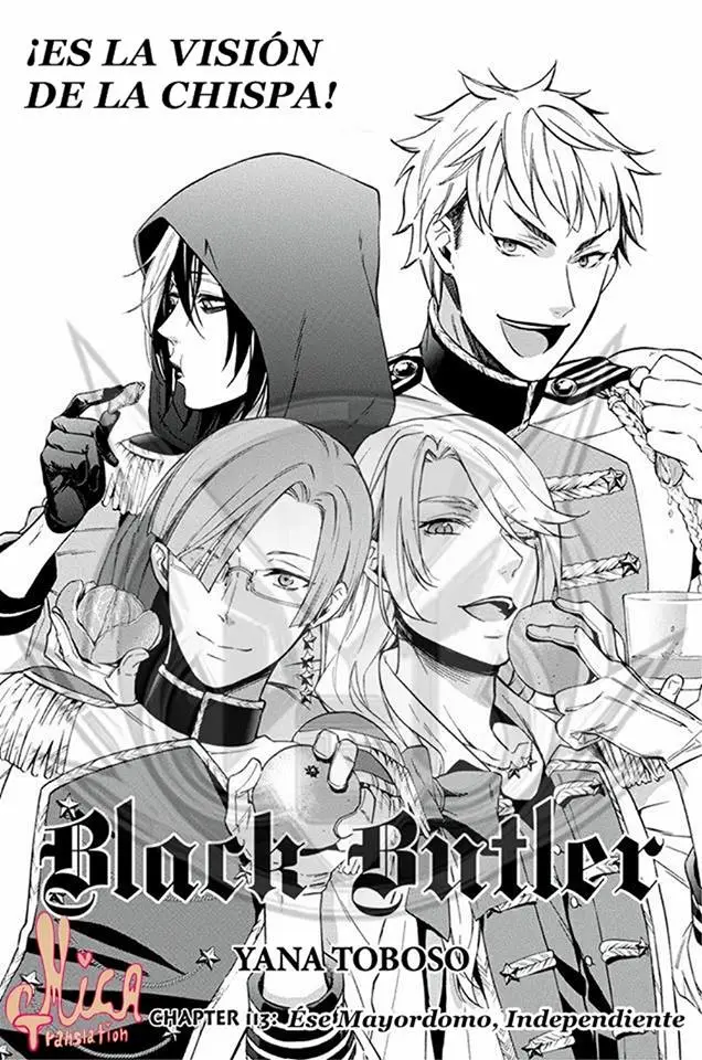 Black Butler capítulo 113, página 1