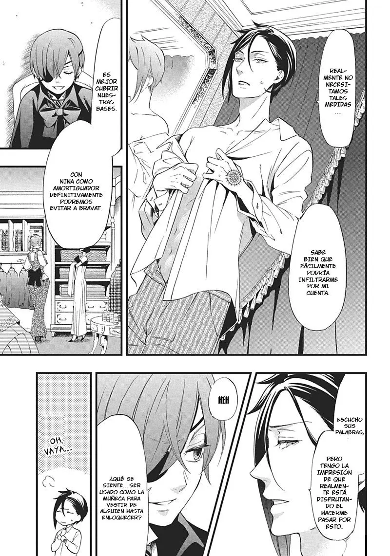 Black Butler capítulo 116, página 16