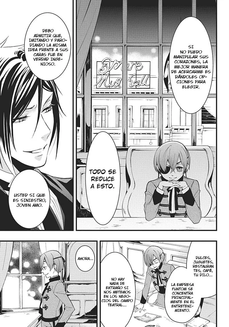 Black Butler capítulo 118, página 25