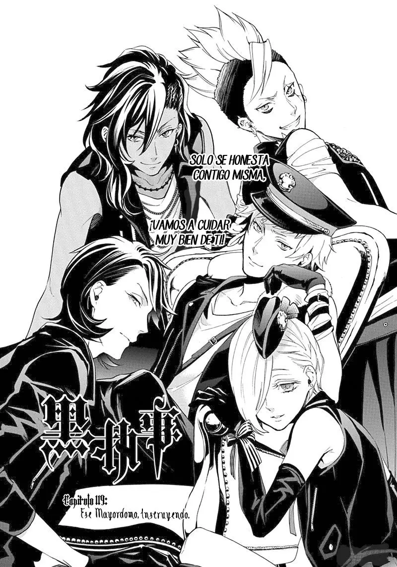 Black Butler capítulo 119, página 3