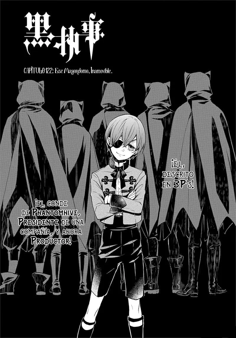 Black Butler capítulo 122, página 3