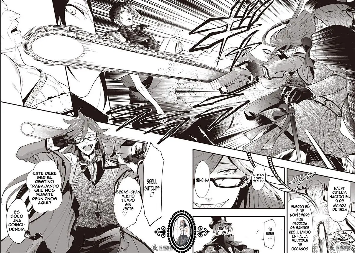 Black Butler capítulo 125, página 28