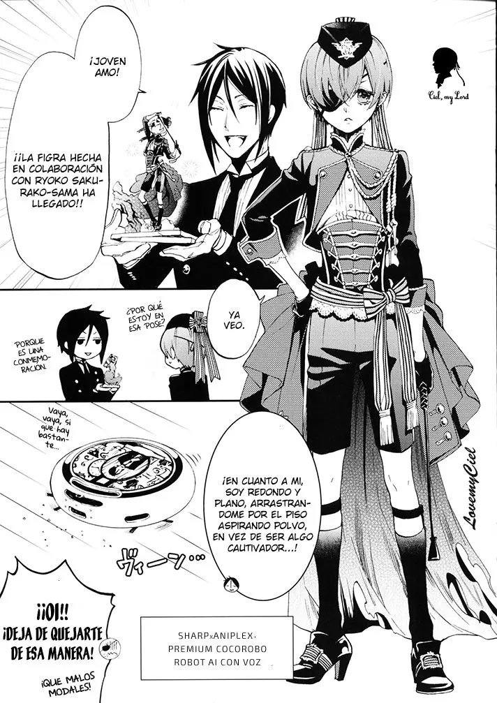 Black Butler capítulo 126.5, página 3