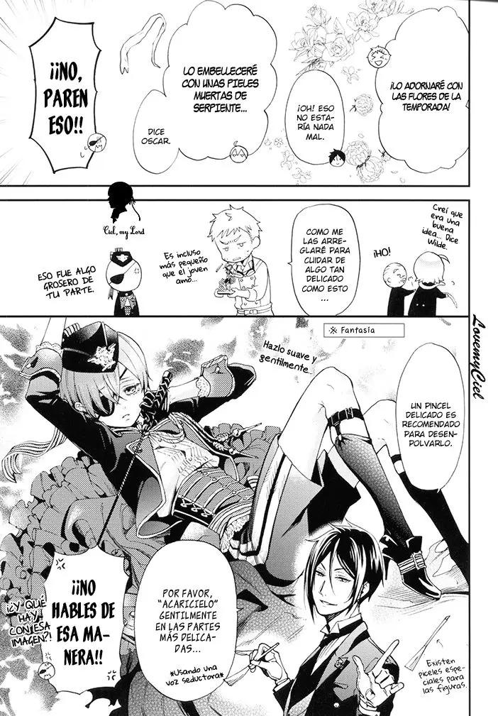 Black Butler capítulo 126.5, página 5