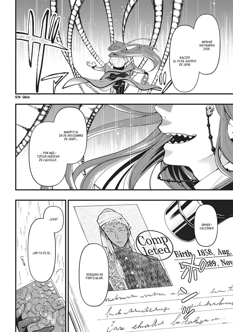 Black Butler capítulo 128, página 6