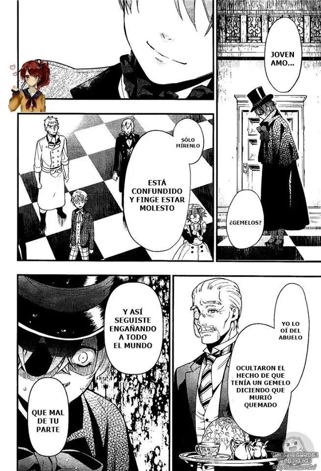 Black Butler capítulo 130, página 14