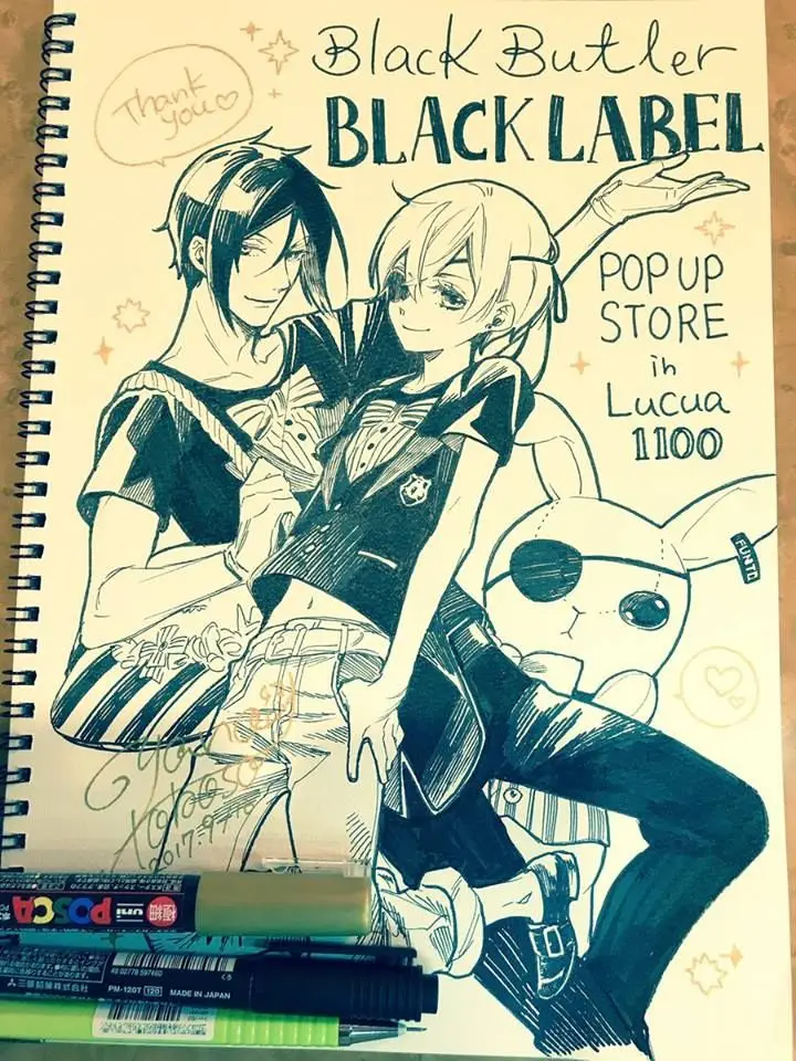 Black Butler capítulo 132, página 19