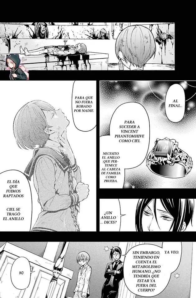 Black Butler capítulo 139, página 6