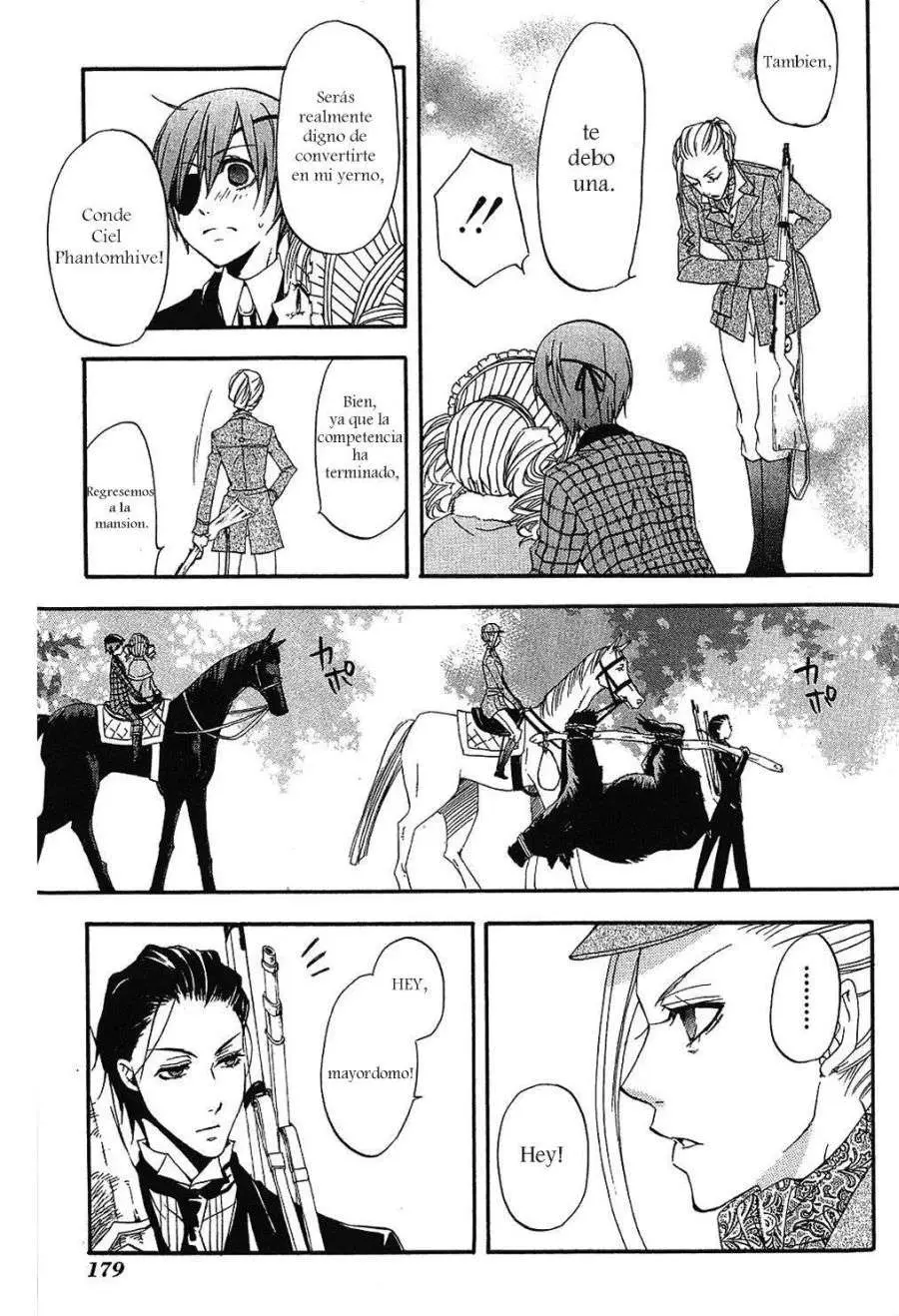 Black Butler capítulo 14, página 33