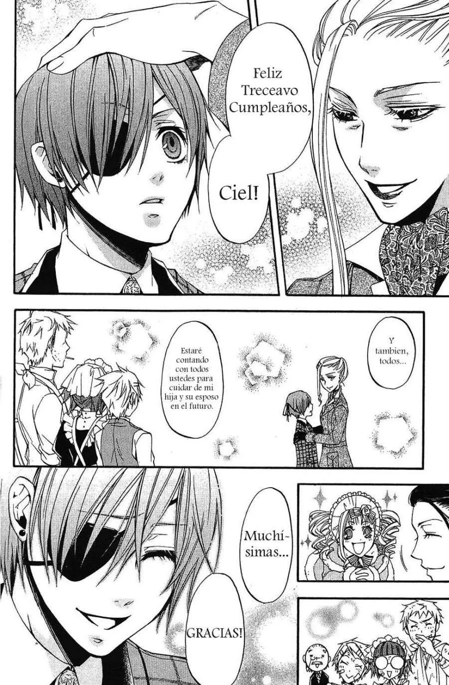 Black Butler capítulo 14, página 40