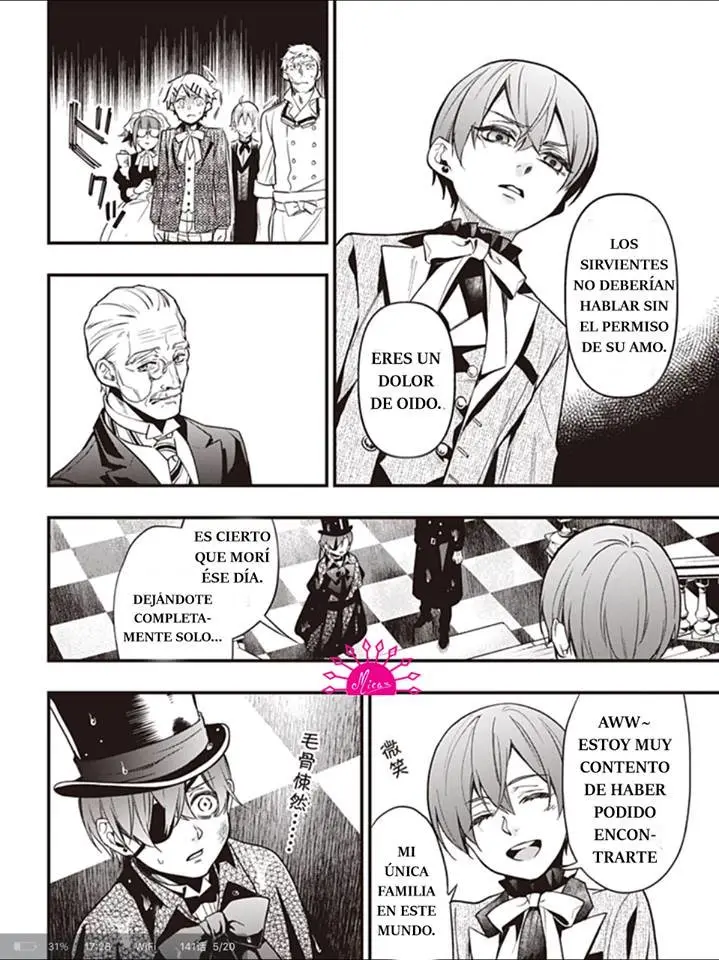 Black Butler capítulo 141, página 6