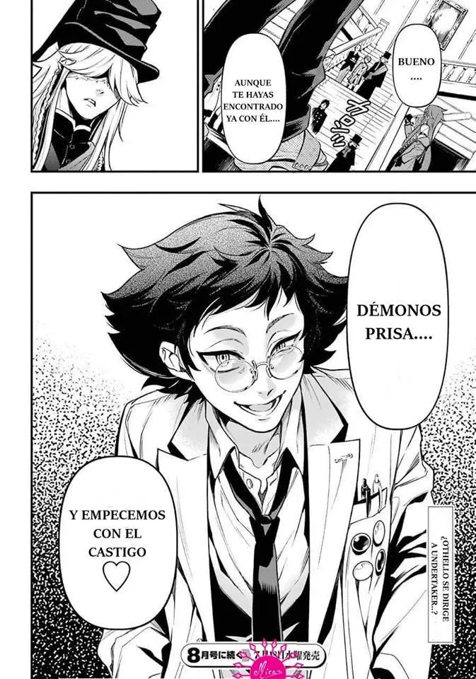 Black Butler capítulo 141, página 20