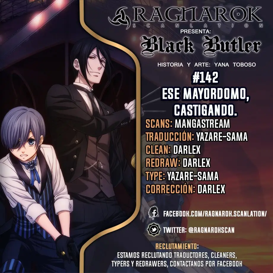 Black Butler capítulo 142, página 1