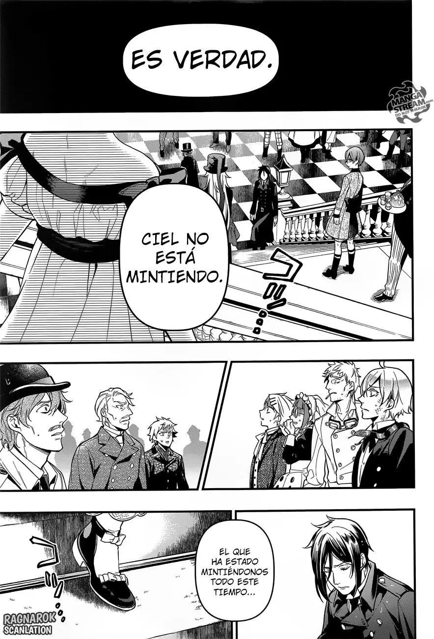 Black Butler capítulo 142, página 17
