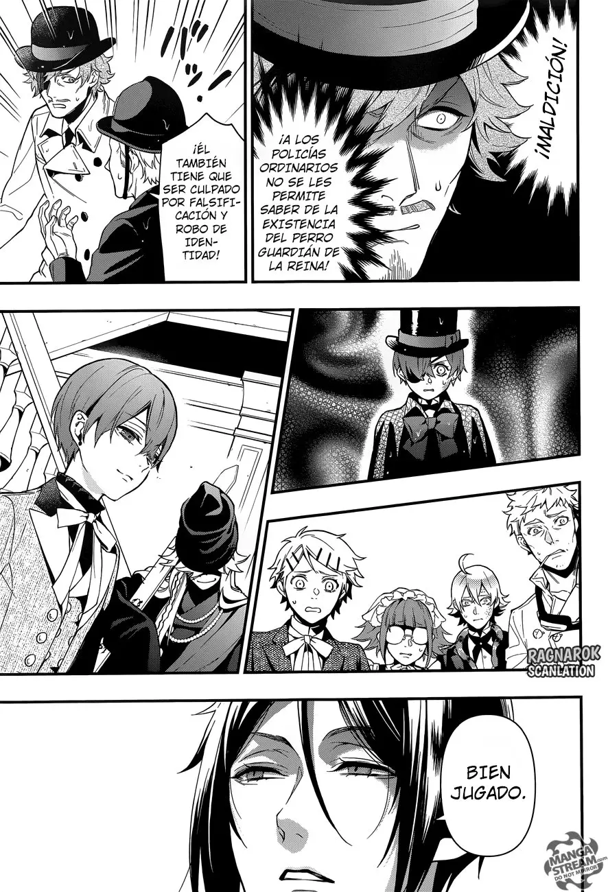 Black Butler capítulo 143, página 16