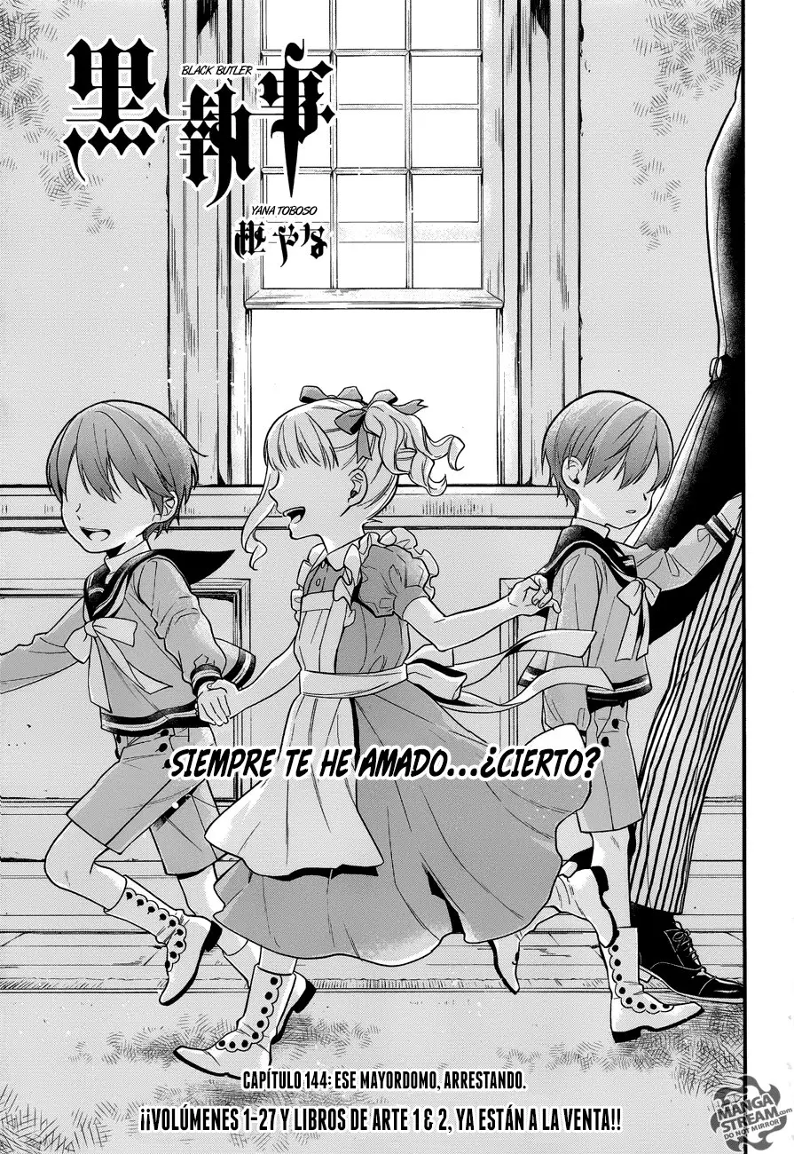 Black Butler capítulo 144, página 2