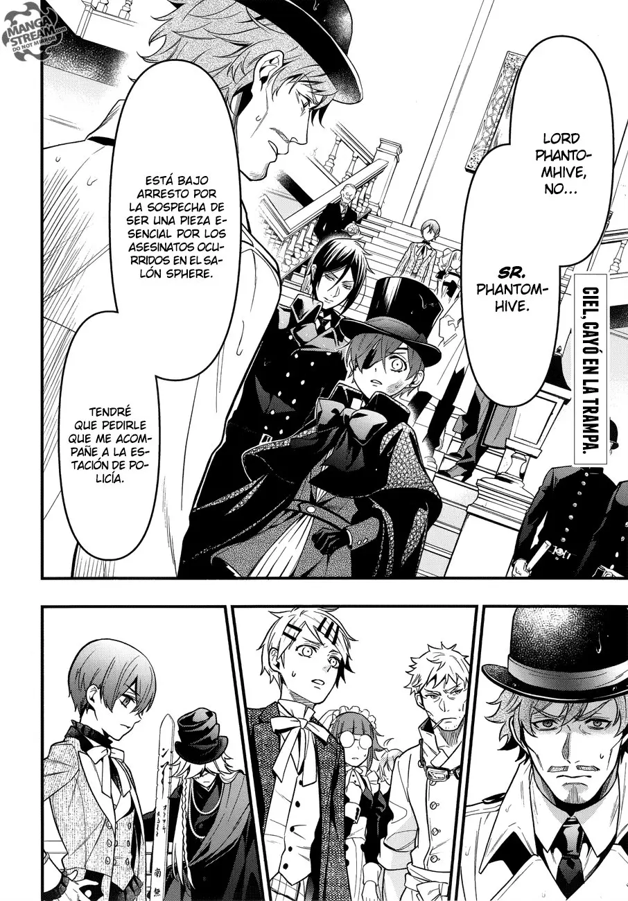 Black Butler capítulo 144, página 3