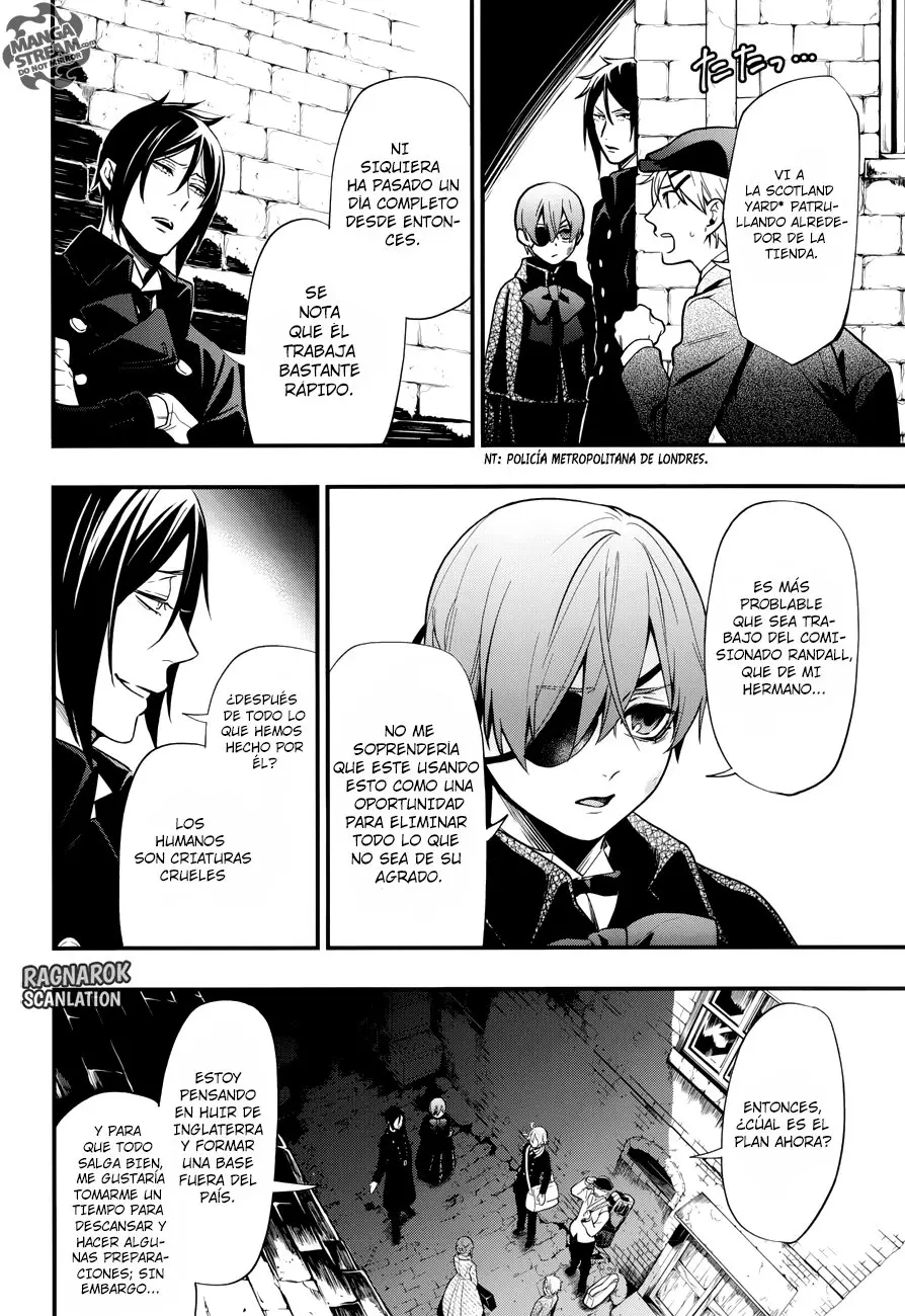 Black Butler capítulo 146, página 6